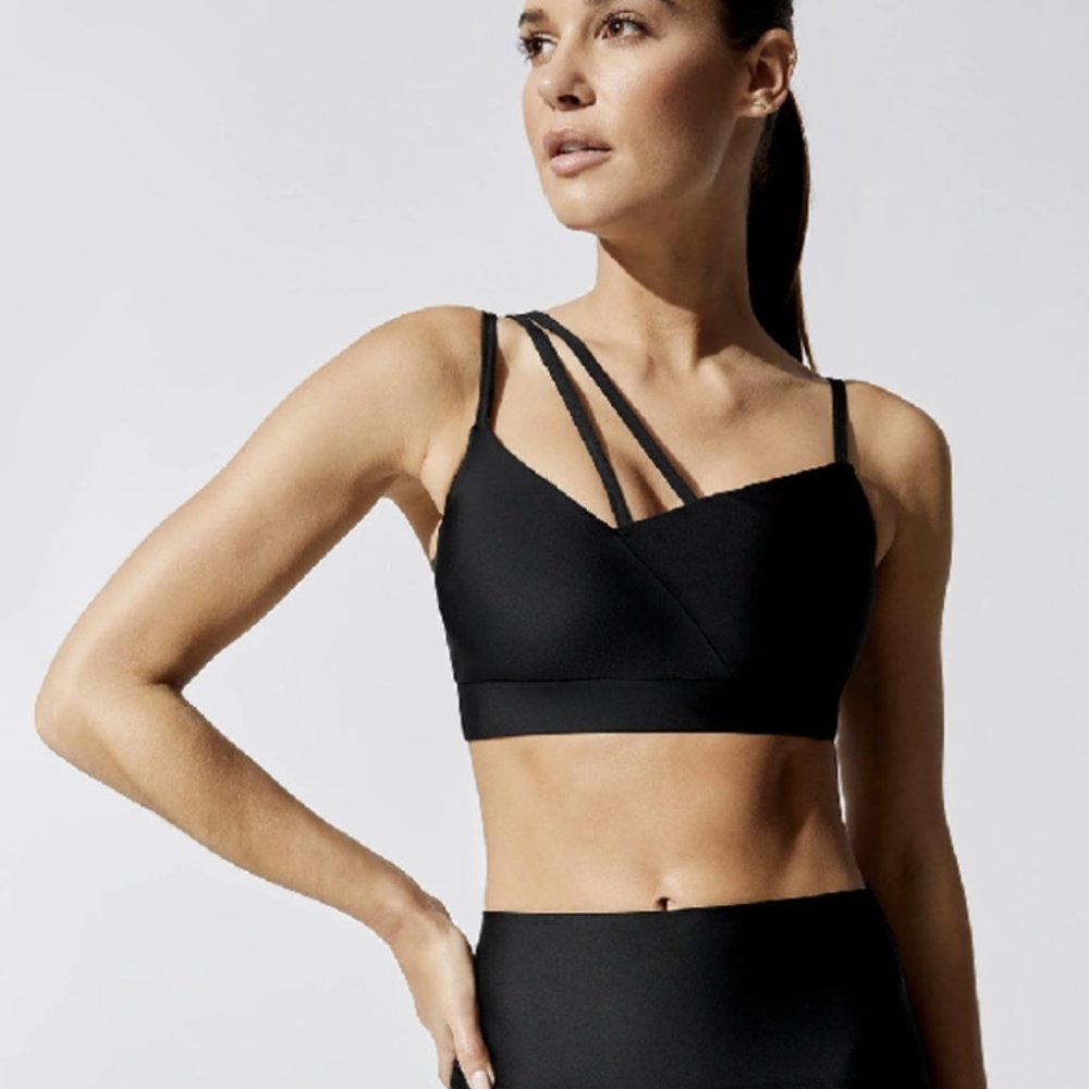 Black Sweetheart Strappy Bra